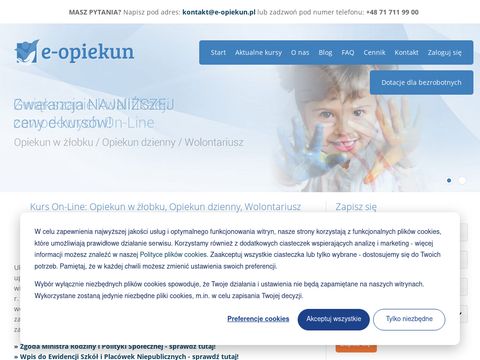 E-opiekun.pl nad dziećmi kursy