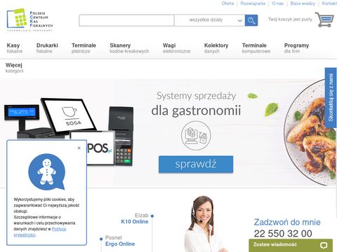 Pckf.pl - kasy fiskalne Warszawa