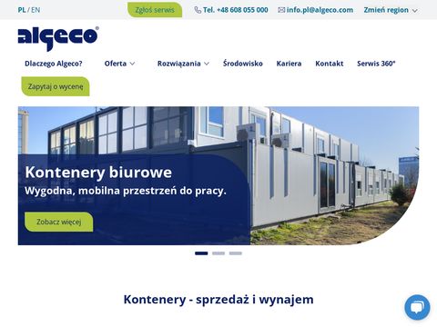 Algeco.pl - kontenery