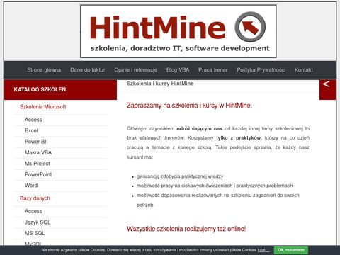 Hintmine.com - szkolenia vba Lublin