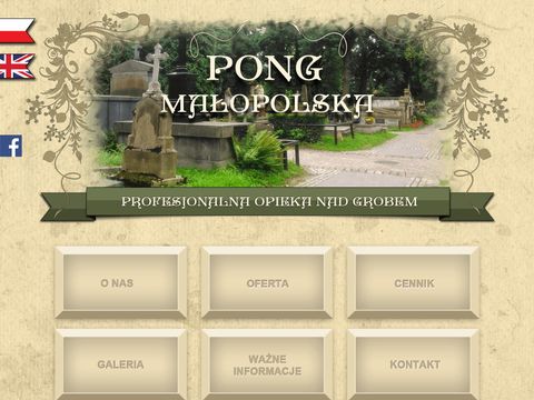 Pong – sprzątanie grobów Kraków