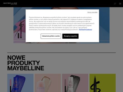 Maybelline.pl kosmetyki