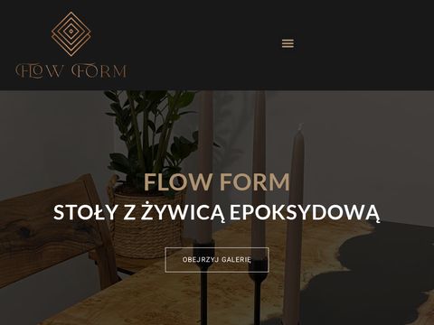 Flow Form - unikatowe stoły na zamówienie