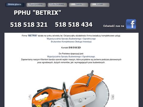 Betrix.pl - maszyny budowlane