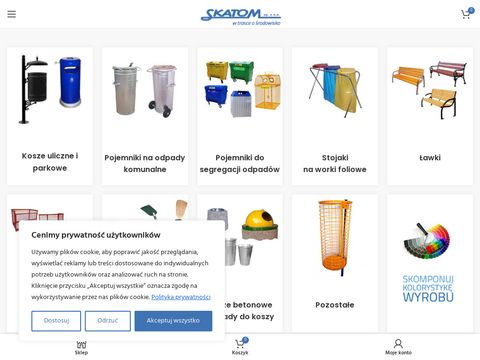 Skatom.com.pl - pojemniki do segregacji odpadów
