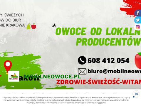 Mobilneowoce.pl dostawa owoców do biur, firm