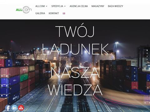 Allcom.gdynia.pl - usługi spedycyjne