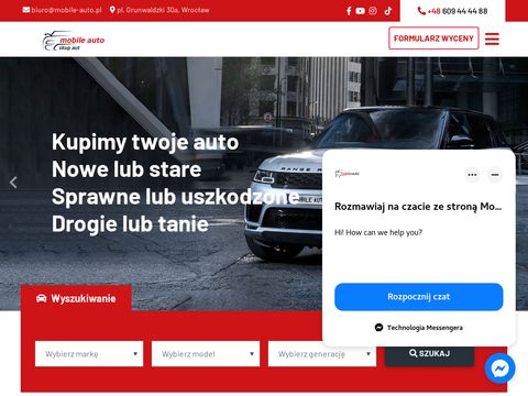 Skup aut - Mobile-Auto.pl - Wrocław, uczciwa wycena