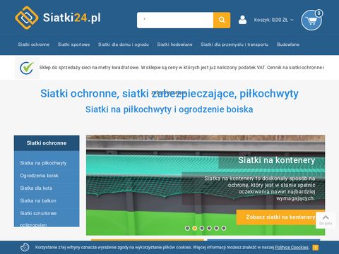 Siatki24.pl - siatki do zabezpieczeń