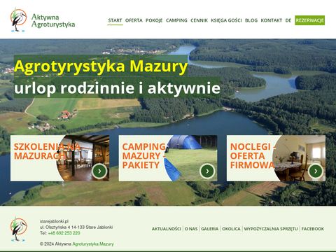 Starejablonki.pl - Mazury agroturystyka