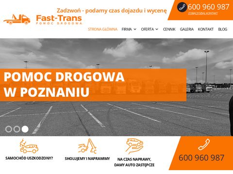 PHU Fast-Trans - holowanie Poznań