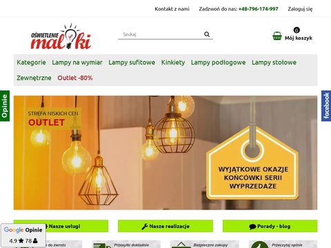 Maliki.pl - sklep z oświetleniem