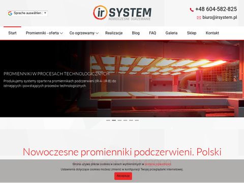Irsystem.pl - promienniki podczerwieni