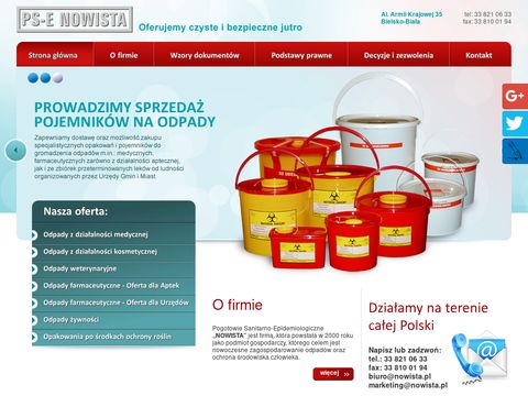 Nowista.pl pogotowie sanitarno-epidemiologiczne