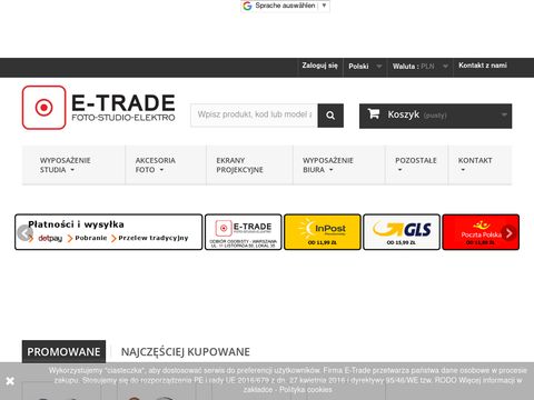 E-trade.com.pl - akcesoria fotograficzne