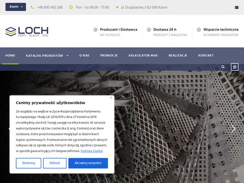 Aloch.pl - blachy perforowane