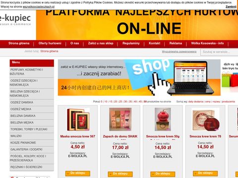 Platforma sklepów internetowych Wólka Kosowska