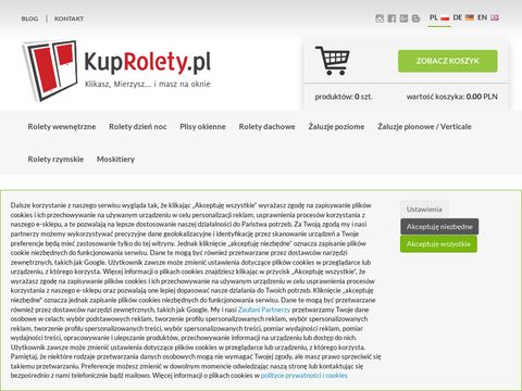 KupRolety.pl - żaluzje okienne