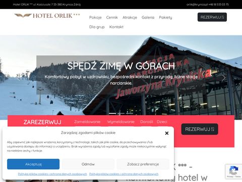 Hotelorlik.pl w Krynicy-Zdroju