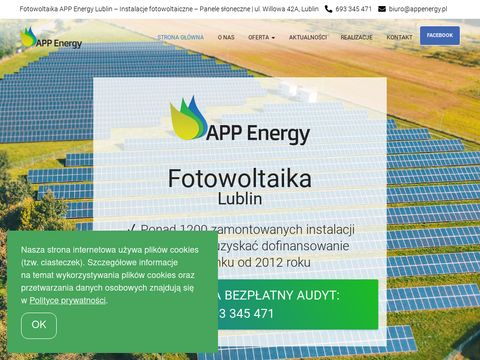 APP Energy instalacje fotowoltaiczne w Lublinie