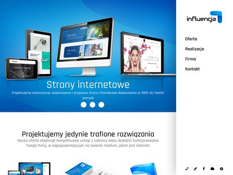 Influencja.pl - strony internetowe Nowy Sącz