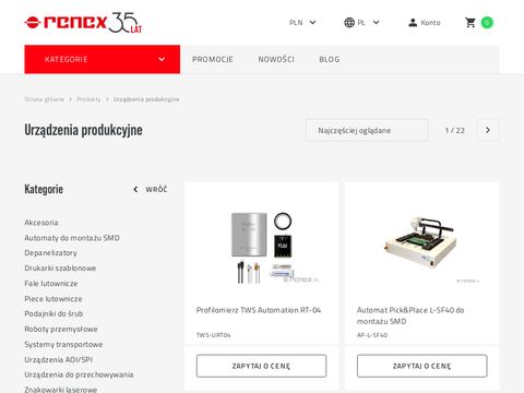 Renexline.pl drukarki typu smt
