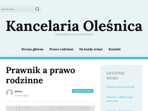 Kancelaria-olesnica.pl adwokat