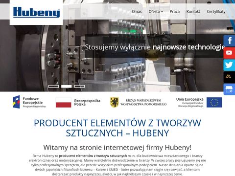 Hubeny.com.pl wypraski z tworzyw sztucznych