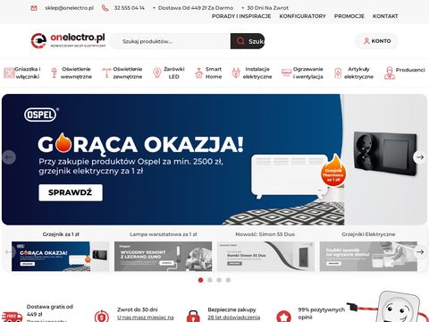 Onelectro.pl - sklep elektryczny
