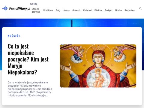 PortalWiary.pl - o religii