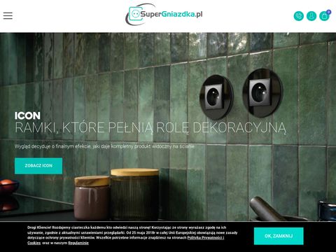 Supergniazdka.pl sklep z gniazdkami elektrycznymi
