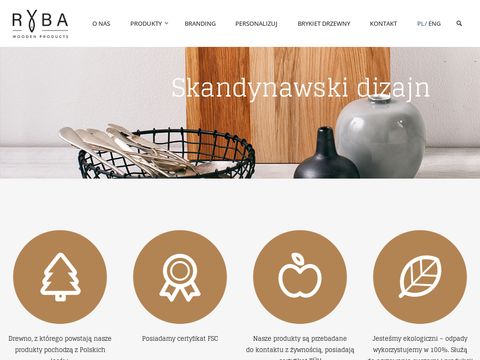 Rybaolpiny.com.pl - zakład wyrobów z drewna