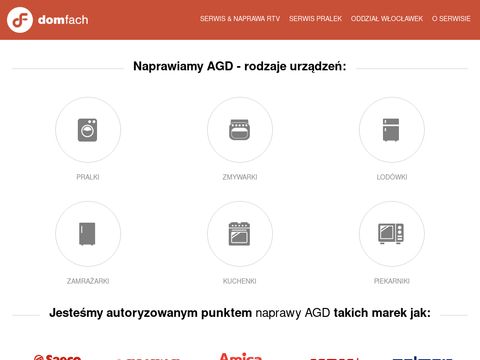 Domfach.com.pl naprawa rtv i agd Łódź