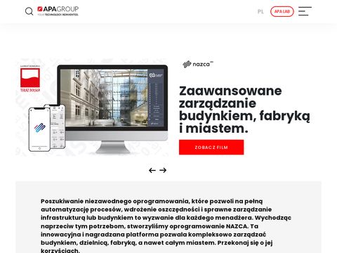 Apasmart.pl - systemy inteligentnego domu