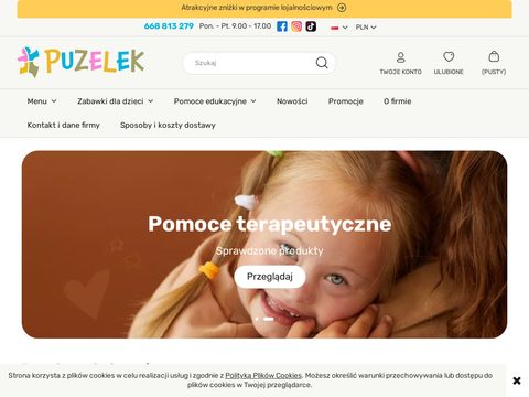 Zabawki terapeutyczne - puzelek.pl