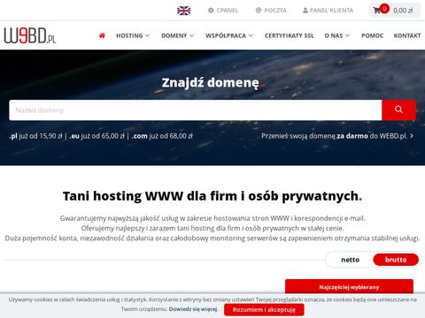 Webd.pl - hosting stron www