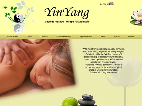 Yinyang.com.pl - gabinet masażu Warszawa