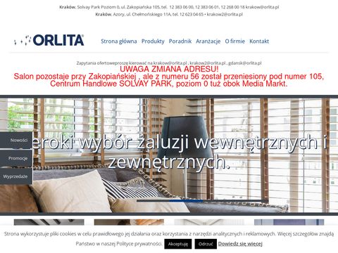 Orlita.pl - rolety, żaluzje, markizy