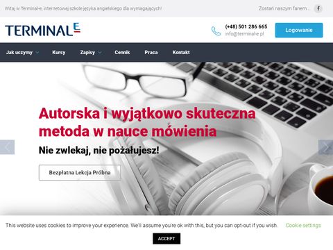 Terminal-e.pl - angielski przez internet