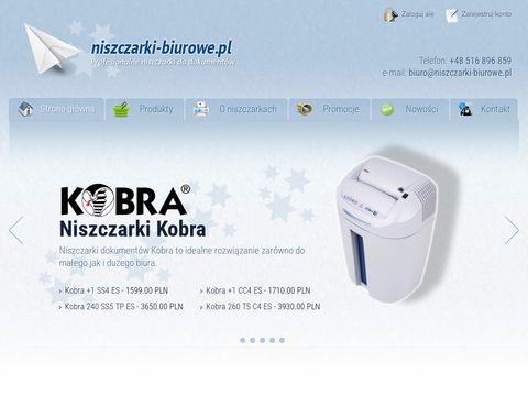 Niszczarki-biurowe.pl kobra