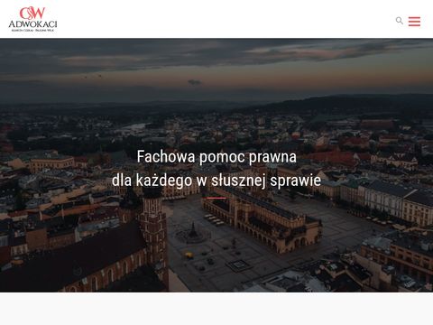 CSW Adwokaci - porady prawne on-line Kraków