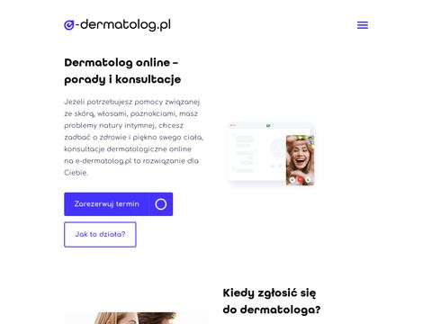 E-dermatolog.pl - porady dermatologiczne online