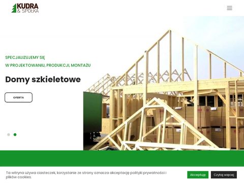 Kudra.com.pl wiązary dachowe dla domu Szczecin