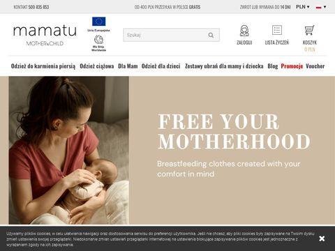 Mamatu.pl moda ciążowa