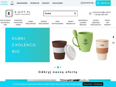 E-gift.pl - gadżety reklamowe dla firm