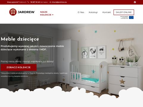 Jardrew.eu łóżeczka dziecięce firmy Jardrew