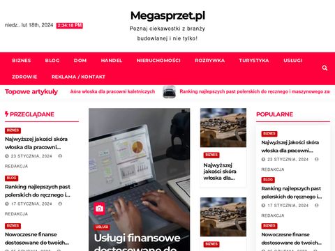 Megasprzet.pl wypożyczalnia maszyn budowlanych