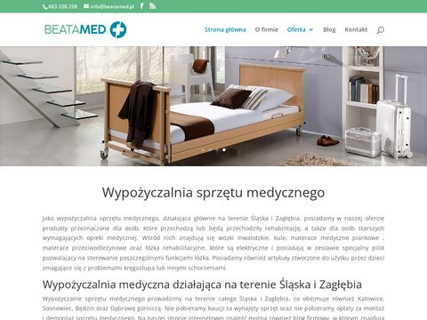 Beatamed.pl wypożyczalnia sprzętu medycznego