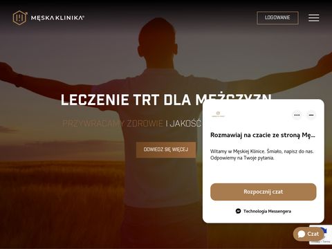 Meskaklinika.pl terapia zastępcza testosteronem