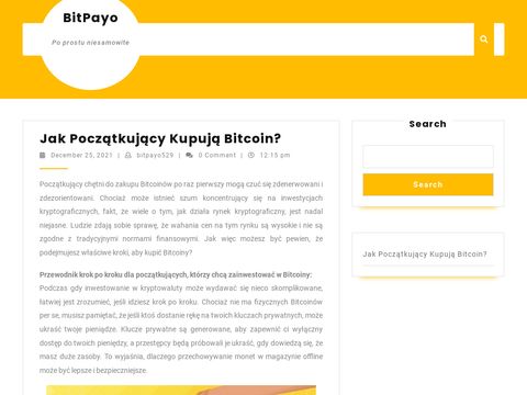 Bitpayo.com - kupno bitcoinów